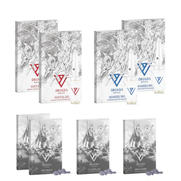 Pacote de ganho de massa avançado de 8 semanas com Sustanon Deca Driada