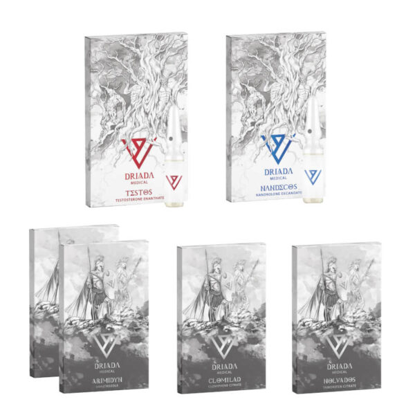 Kit Clássico para Ganho de Massa Muscular com Enantato de Deca (8 semanas) DRIADA MEDICAL