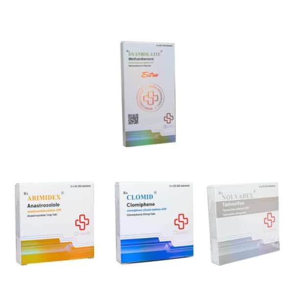 Mass Gain Pack (Oral) Dianabol + Proteção + TPC (4 semanas) Beligas Pharmaceuticals International