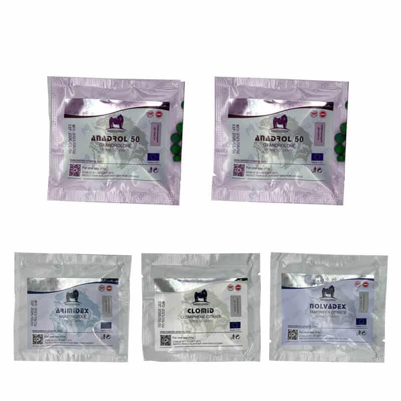 Pacote para Ganho de Massa: Anadrol (Oximetolona) - Esteróide Oral (4 semanas) - Baboon Pharma