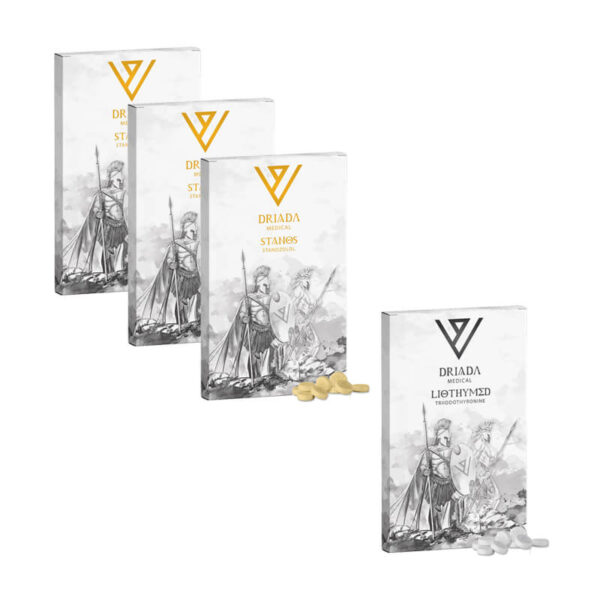 Pacote de trituração de 8 semanas Stanozolol Cytomel Driada Medical