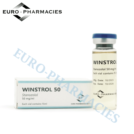 Winstrol 50 mg/ml, frasco de 15 ml, farmácias europeias, EUA