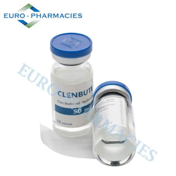 Clenbuterol INJ (Clenbuterol) 50mcg ml frasco de 10ml Euro Pharmacies