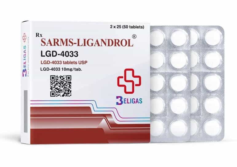 Sarms Ligandrol 10 mg 50 comprimidos beligas