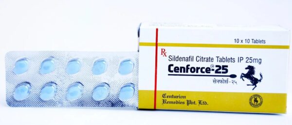 Cenforce 25mg Citrato de Sildenafila 100 comprimidos Farmácia UE