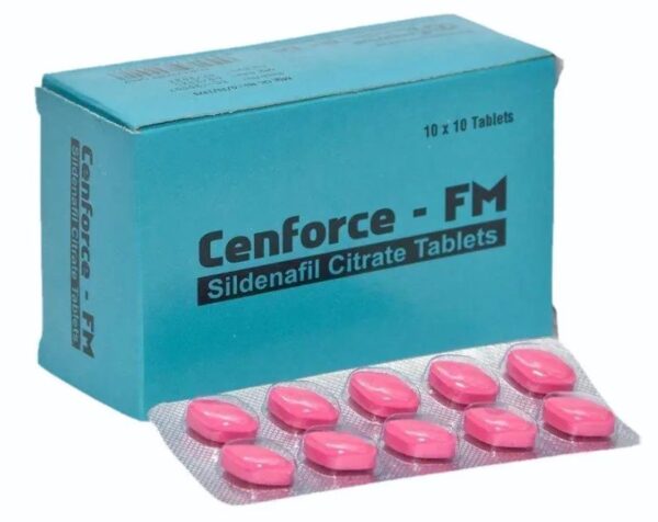 Cenforce FM 100mg Citrato de Sildenafila 100 comprimidos Farmácia UE
