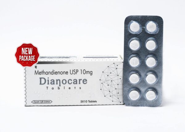 Comprimidos de Metandienona DIANOCARE 10mg 5×10 1