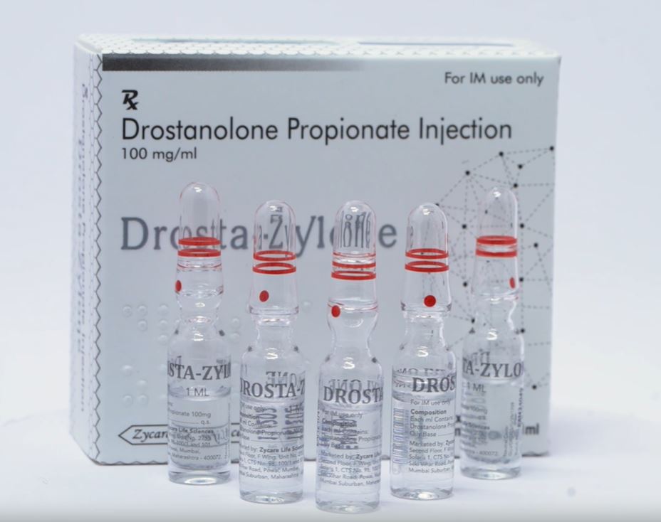 DROSTA ZYLONE Propionato de Drostanolona Inj. 100mg 1×10 1