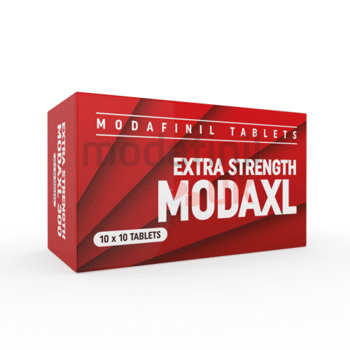 MODAXL Extra Forte 300mg Modafinil Comprimido USP 100 comprimidos Farmácia UE