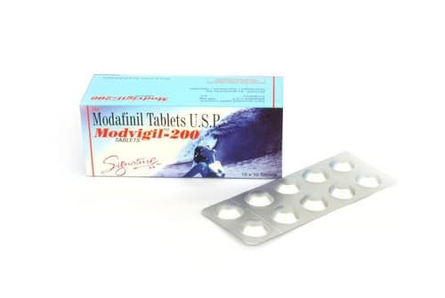 Modvigil 200mg Modafinil Comprimido USP 100 comprimidos Farmácia UE