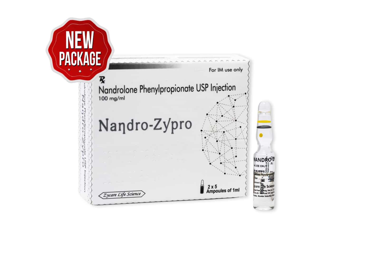 NANDRO ZYPRO Fenilpropionato de Nandrolona Inj. 100mg 1×10 1