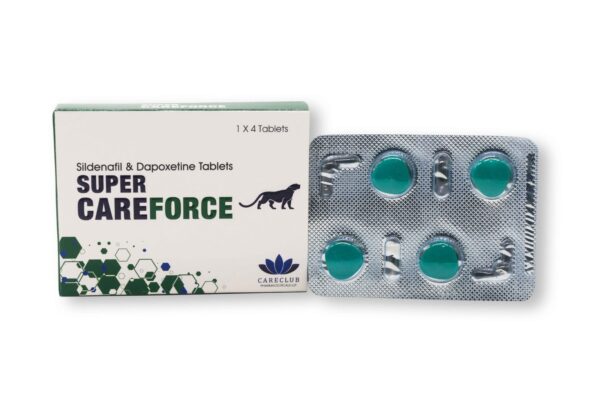 Super Careforce Sildenafil Dapoxetina 100 comprimidos Farmácia UE