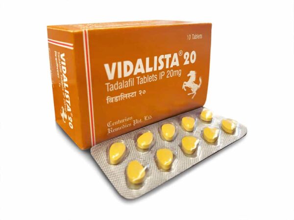 Vidalista 10 Tadalafil 20mg