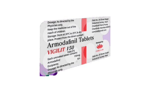 Vigilit 150mg Armodafinil 150 mg 100 comprimidos Farmácia UE