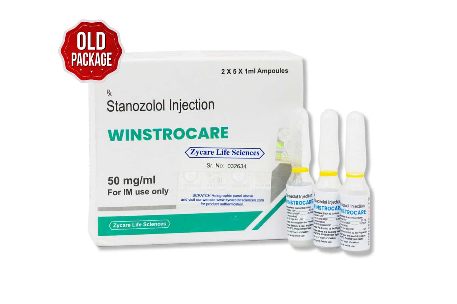 WINSTROCARE Stanozolol Inj. 50mg 1×10 1