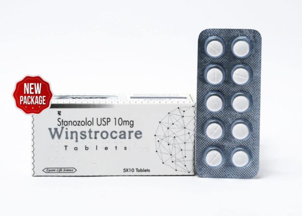 Comprimidos de estanozolol WINSTROCARE USP 10 mg 5×10 1