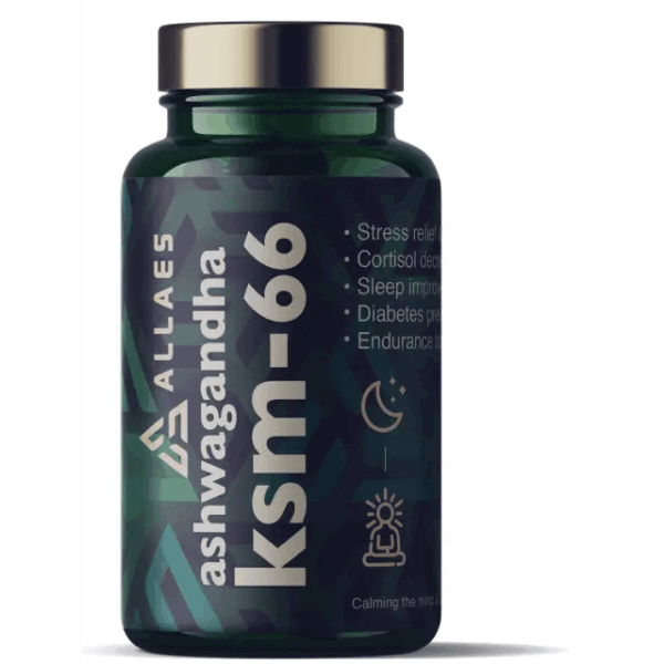 Allaes Ashwagandha KSM 66 Driada Médica (1)