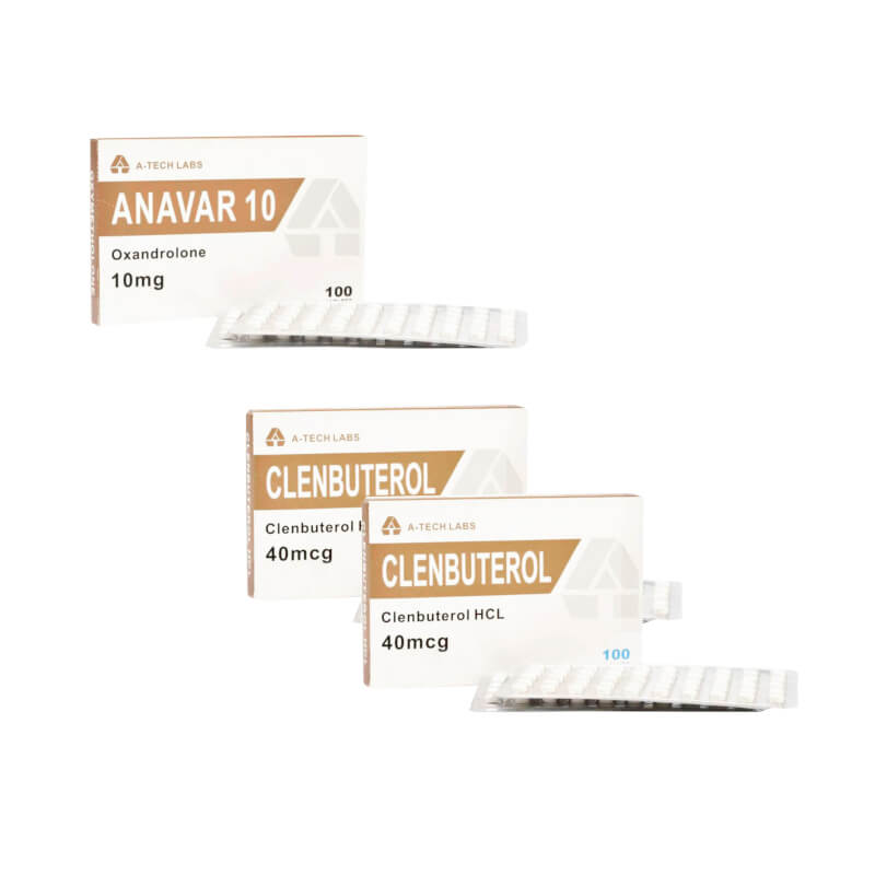 Pacote Avançado de Emagrecimento para Mulheres com Anavar e Clenbuterol (8 Semanas) - Tecnologia A