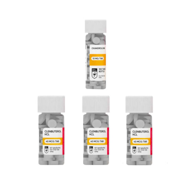 Kit Avançado para Emagrecimento Feminino: Anavar Clenbuterol, 8 Semanas, Hilma