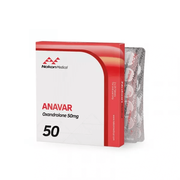 Anavar 50mg 50 Comprimidos Nakon Medical Int