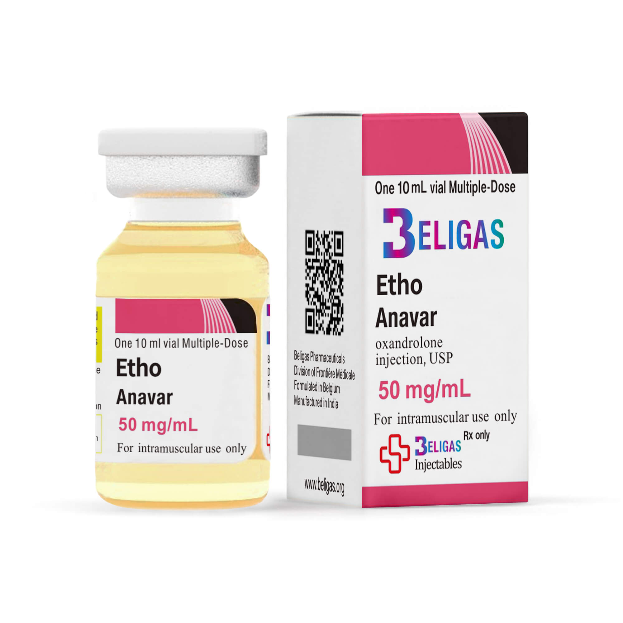 Anavar Pro (injetável) 50mg/ml Beligas (internacional)