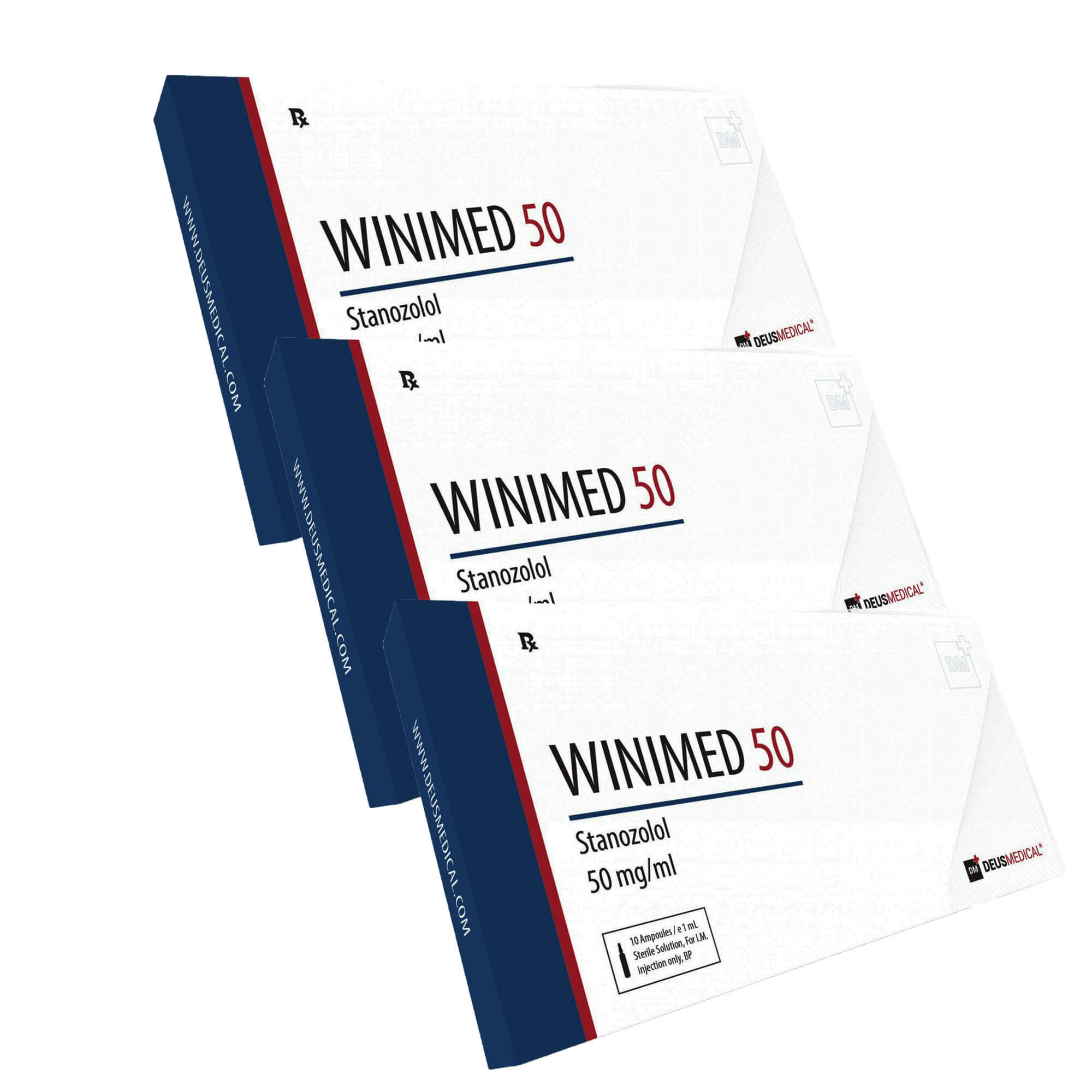 8 Cut Pack e Injeção para Perda de Peso Deus Medical Winstrol