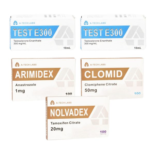 EMBALAGEM DE INJEÇÃO DE ENANTATO 300% PARA PROTEÇÃO TOXICOLÓGICA POR 8 SEMANAS - Tech Labs