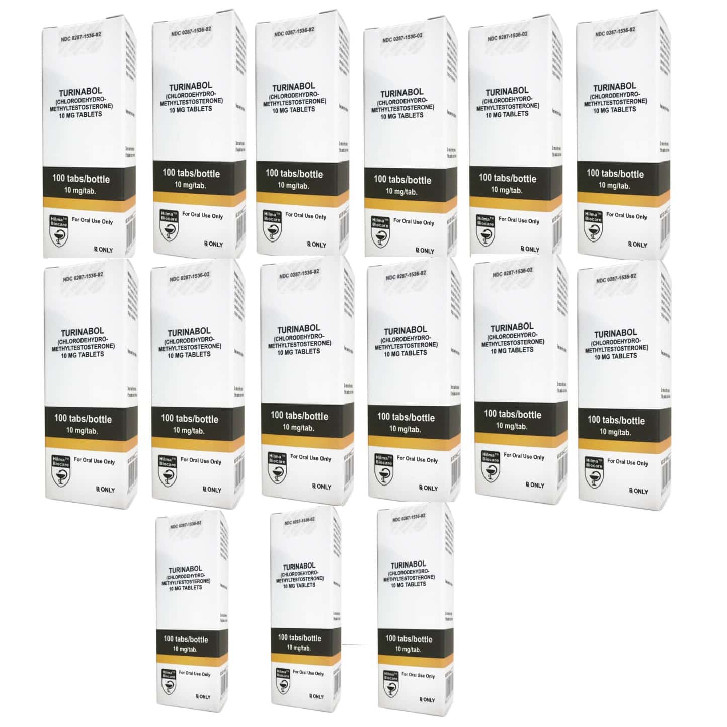 PACOTE COM 15 TURINABOL Hilma Biocare 1
