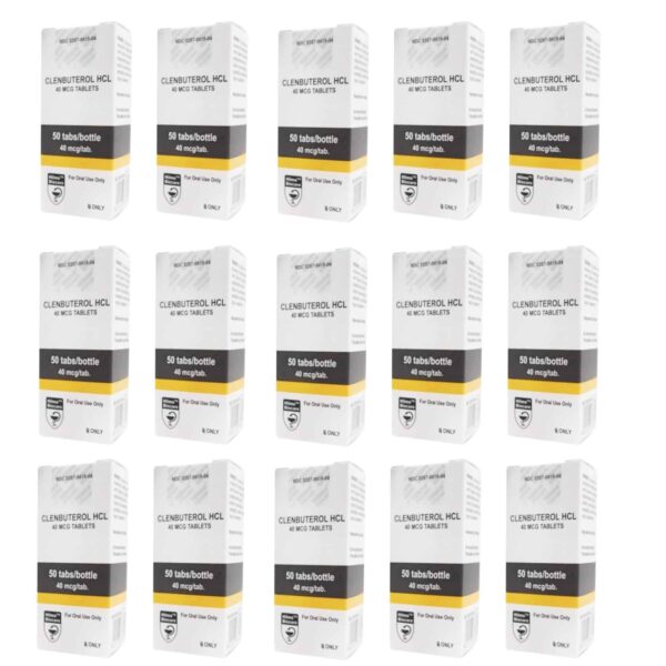 Pacote Hilma Clenbuterol HCL