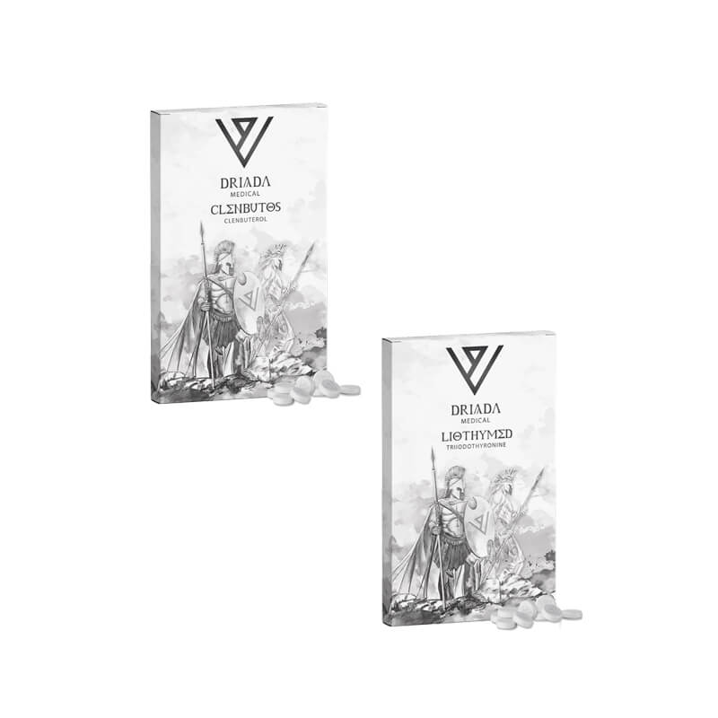 Pacote de definição muscular de 8 semanas Clenbuterol Cytomel Driada