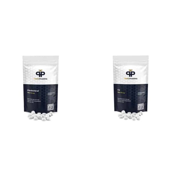 Kit de definição muscular de 8 semanas com Clenbuterol Cytomel Prime Pharma