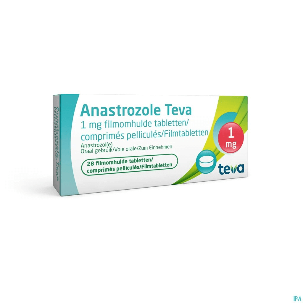 ANASTRAZOL 1 MG TEVA 28 COMPRIMIDOS