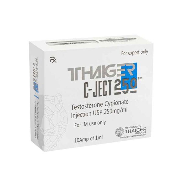 C JECT 250 MG (TESTE C) 10 AMPS THAIGER PHARMA