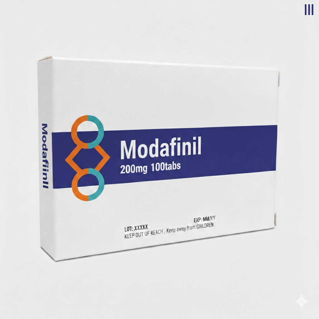 MODAFINIL 200 MG 100 COMPRIMIDOS