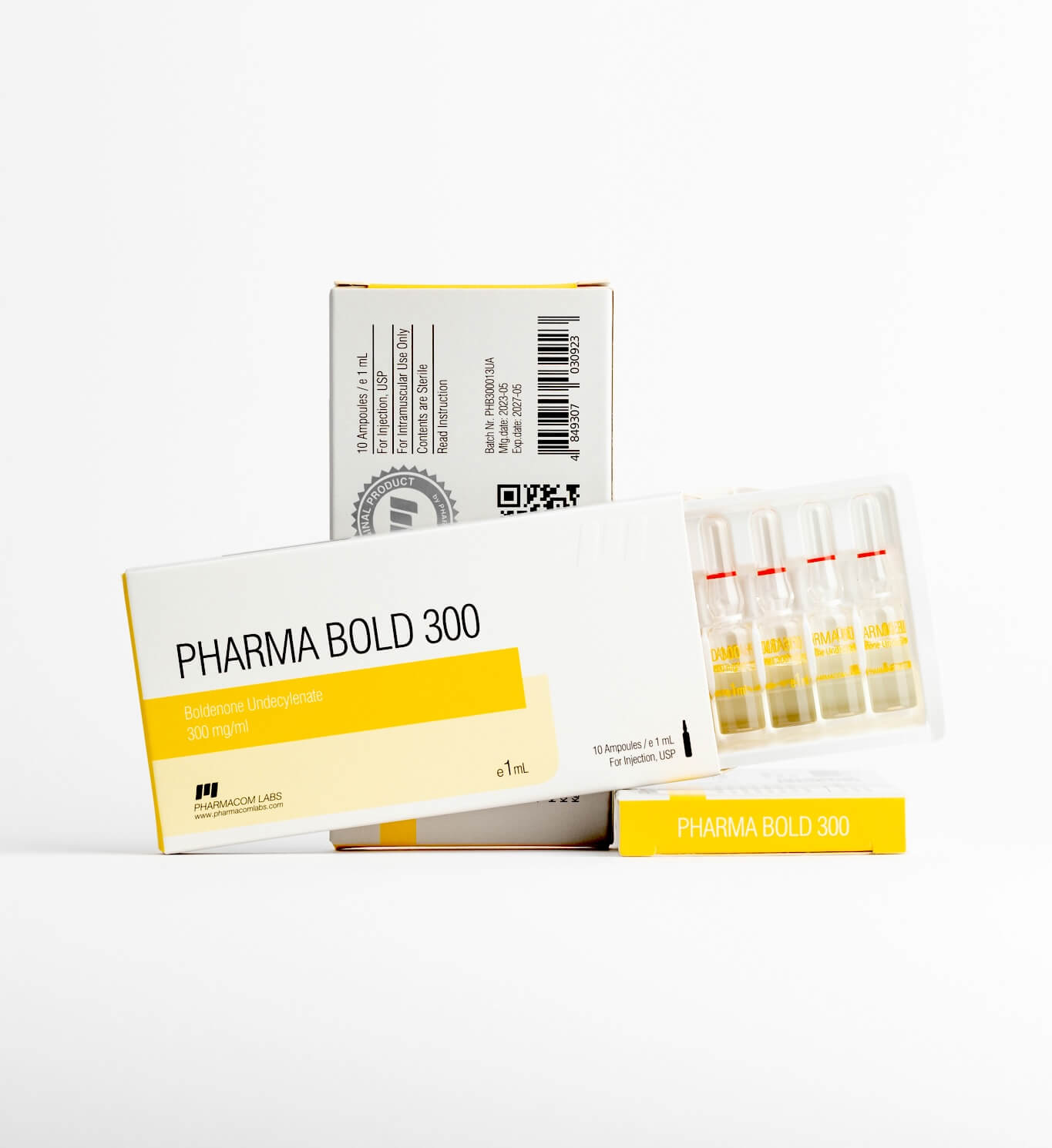 Pharmabold 300 Ampolas (10 x 1 ml x 300 mg) PHARMACOM