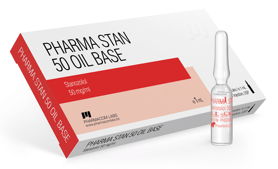 Pharmastan 50 Ampolas (10 x 1 ml x 50 mg) PHARMACOM