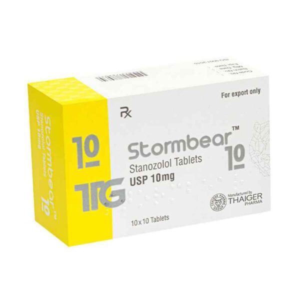 STORMBEAR 10 MG (ESTANOZOLOL) 100 TABS THAIGER PHARMA