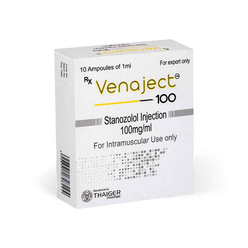 VENAJECT 100 MG (ESTANOZOLOL) 10 AMPS THAIGER PHARMA
