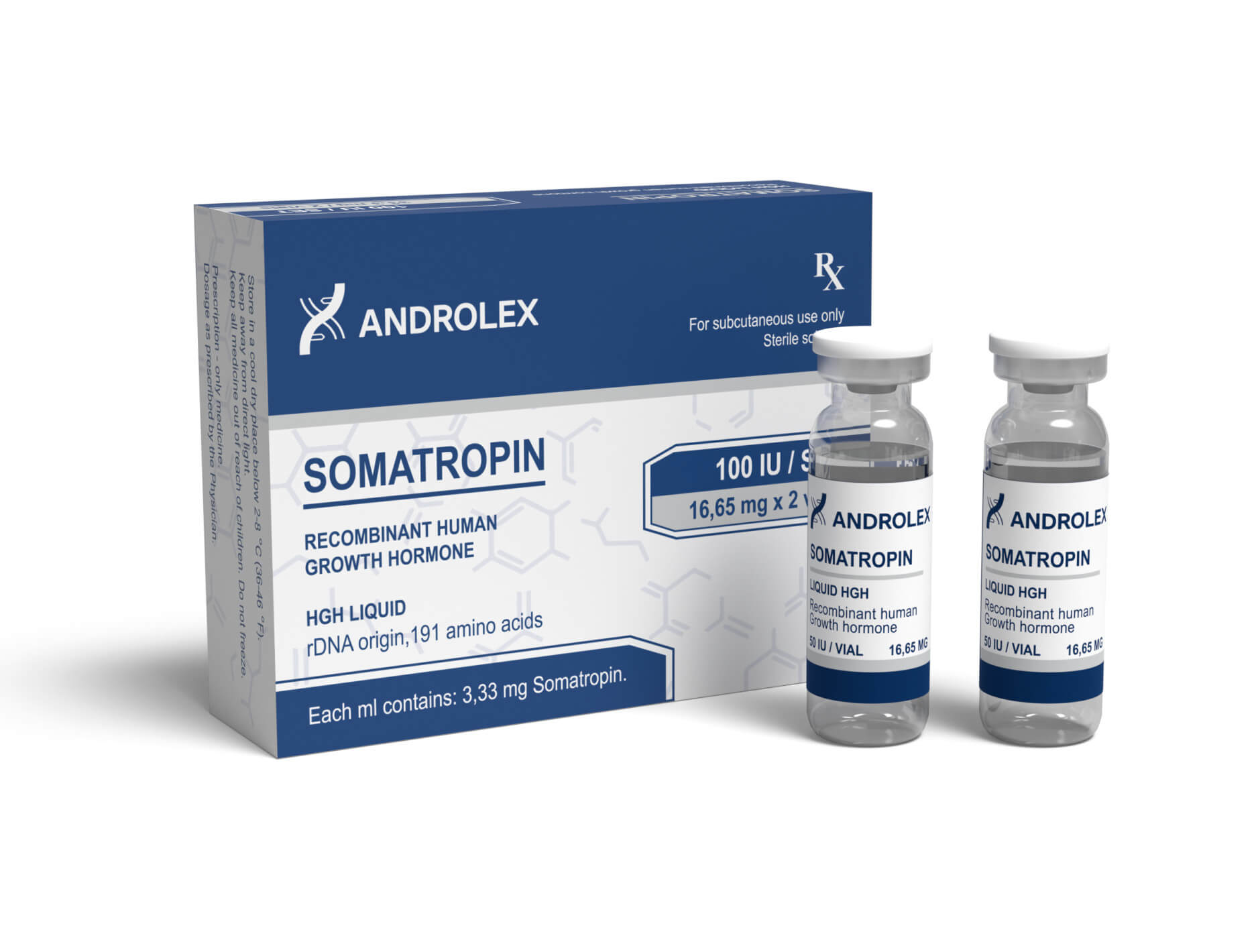 Androlex HGH líquido 100 UI