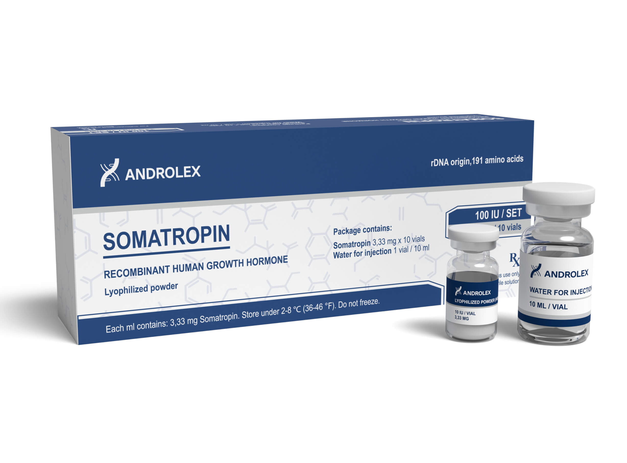 Androlex High-GH em pó 100UI