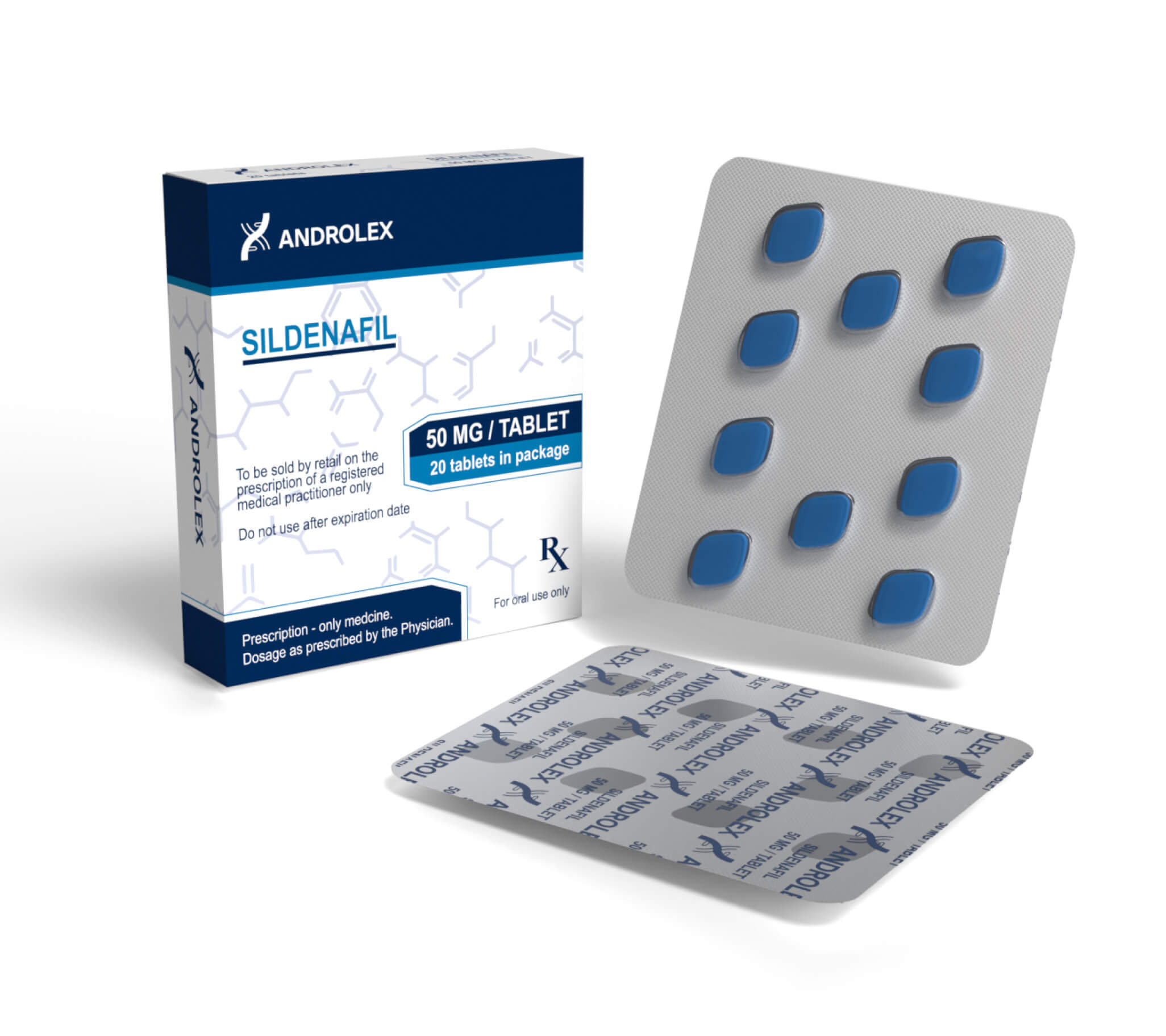 Sildenafil 50 mg/tapa – ANDROLEX
