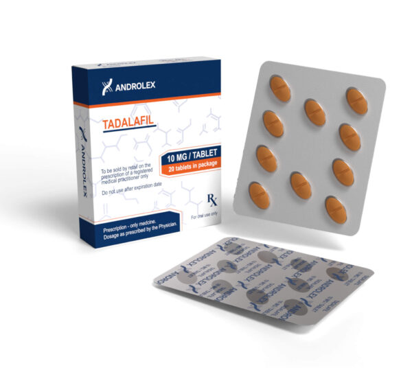 Androlex Tadalafil 10mg comprimidos 20 comprimidos