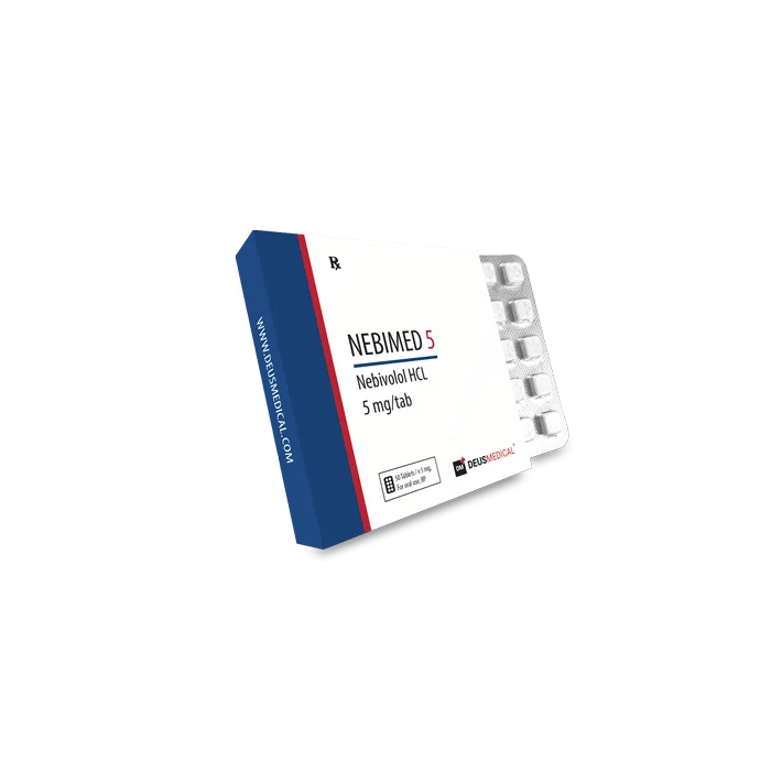 NEBIMED 5 (Nebivolol) - 50 comprimidos de 5mg - DEUS-MEDICAL