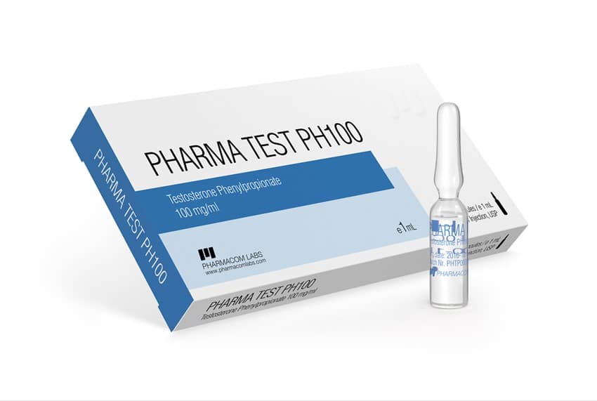 Pharmatest PH 100 Ampolas (10 x 1ml x 100 mg/ml) - PHARMACOM