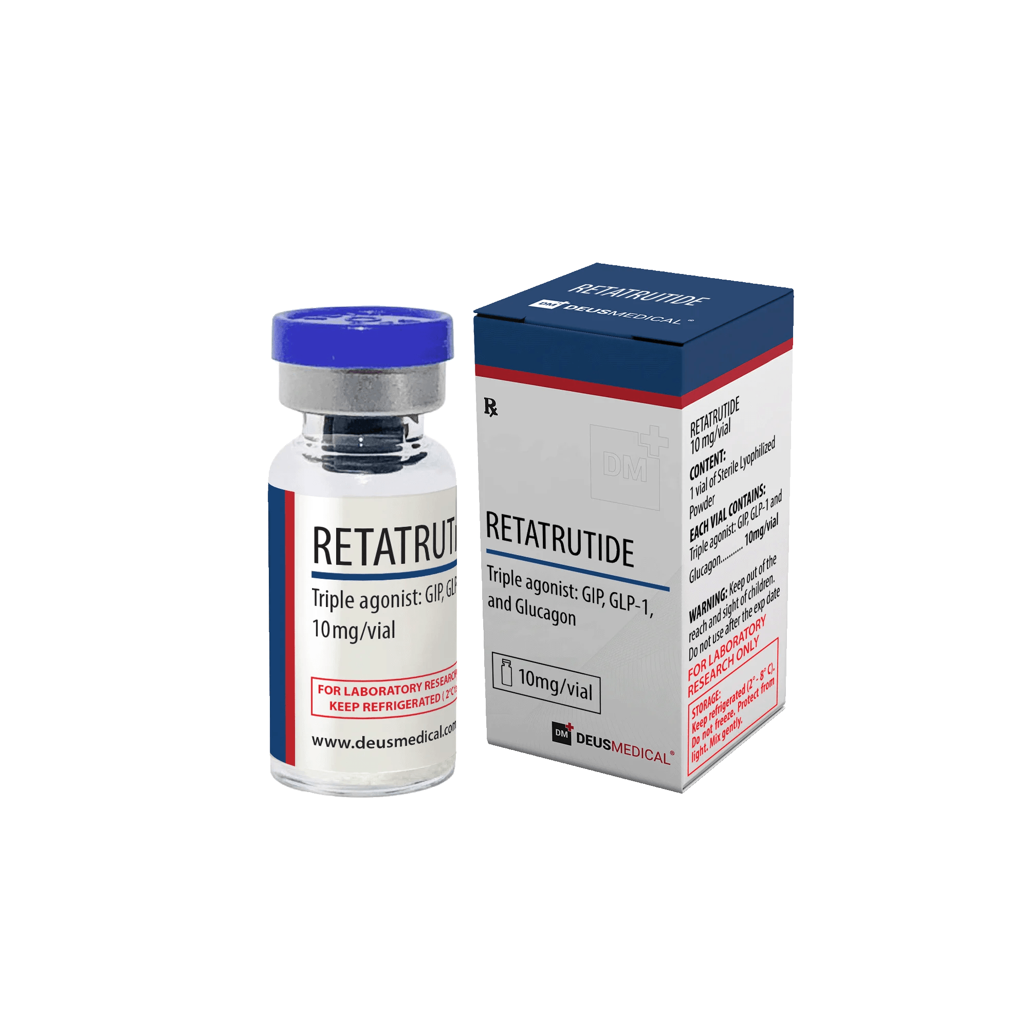 RETATRUTIDA 10 mg/frasco - DEUS-MEDICAL