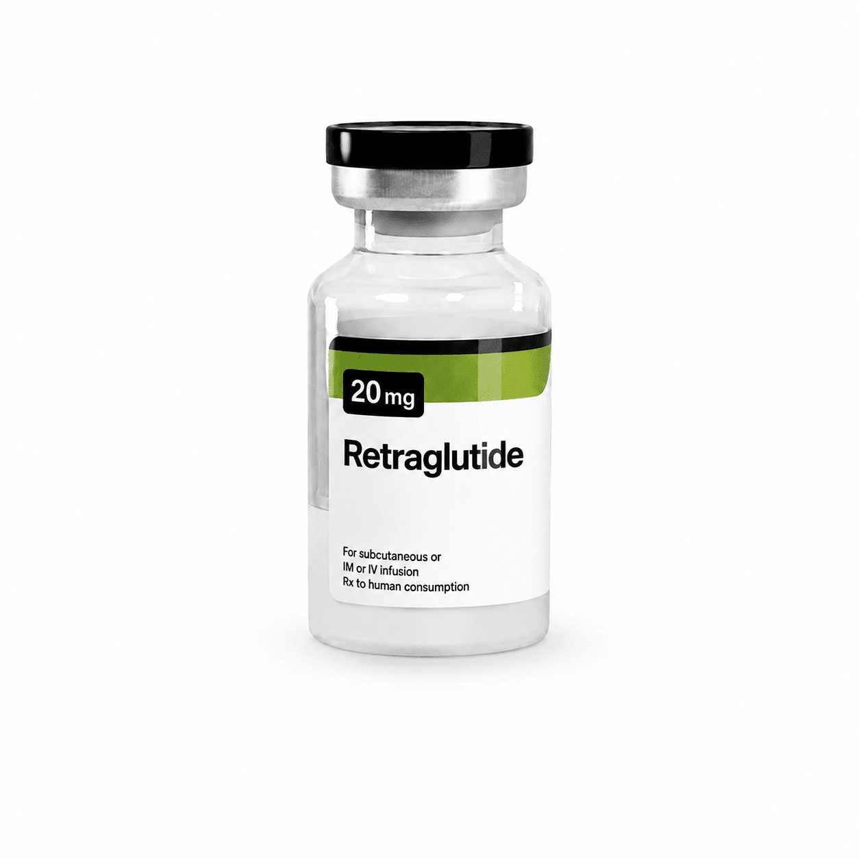 Ultima-Retraglutide 20mg - 1 frasco x 20 mg - UltimaPeptides EUA