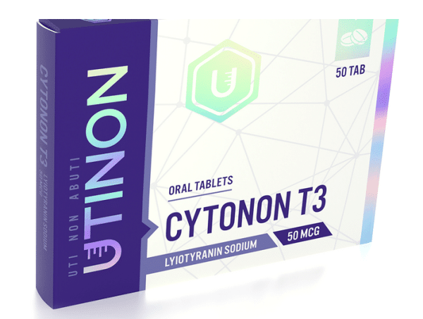 Cytonon T3 - Liotironina (Cytomel T3) 50 mcg 50 comprimidos - UTINON