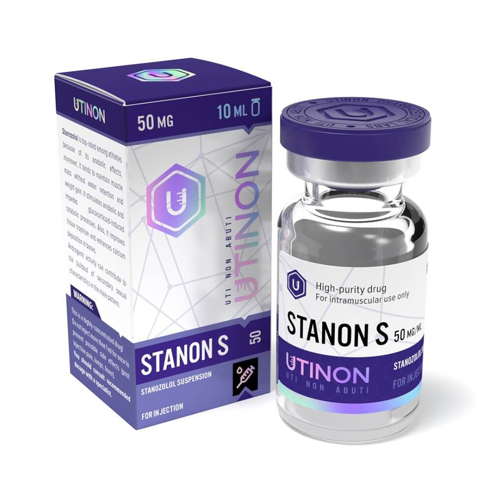 Stanon S - Suspensão de estanozolol 50 mg/ml 10ml - UTINON