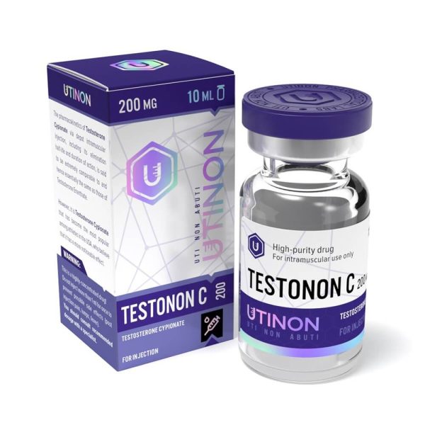 Testonon C - Cipionato de Testosterona 200 mg/ml 10ml - UTINON
